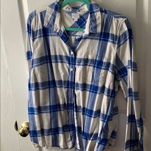 JCrew Flannel, XL